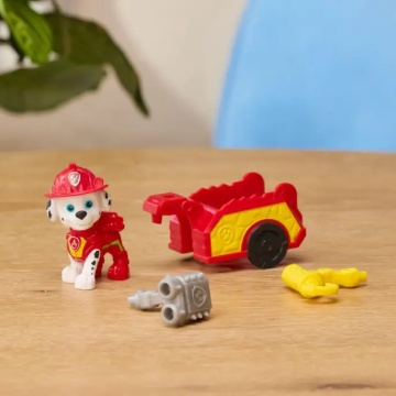 Figurina cu accesorii, Paw Patrol the Dino Movie, Marshall - Img 3