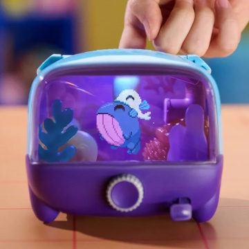 Figurina interactivă Spin Master Bitzee Acvariu, LED personalizabile, 30 personaje, 5 ani+ - Img 7