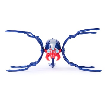 Figurina Skitter Bot Hex Bots – paianjen robot albastru - Img 4