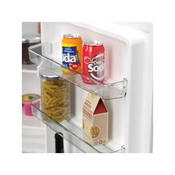 Frigider cu doua usi Tesla RD2100ME, E, 207L, H143Usi reversibile, iluminare LED, Alb - Img 5