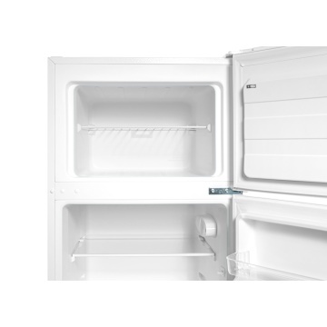 Frigider cu doua usi VIVAX DD-235E W, 235L, Clasa E, Termostat reglabil, Iluminare LED, Usi reversibile, Suprafata painted metal, 4 Rafturi de Sticla securizata, H 160 cm, Alb - Img 6