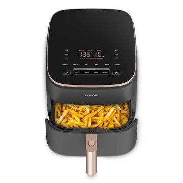 Friteuza cu Aer Cald Cosori Turbo Blaze Chef Edition Single 6L 1725W Negru-Auriu Roz - Img 8