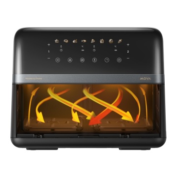 Friteuza cu aer MOVA, AeroChef FD20 Pro, 2700 W, 9L, Metal, LED, 7 Moduri, Negru - Img 11