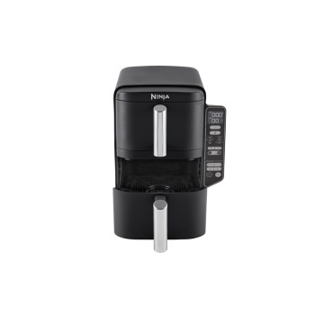 Friteuza dubla cu aer cald Ninja Double Stack 7.6L2470W, negru - Img 5