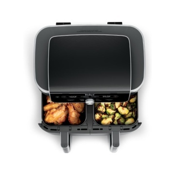 Friteuza dubla cu aer cald Ninja XL9.5L, 2 x cosuri - Img 4