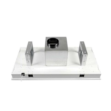 Hota de tavan Tornado Blizzar 1200 (90), clasa A, 1 motor Turbo, latime 90 cm, 4 viteze, absorbtie 1200 m3/ora, filtru anti-grasimi aluminiu 5 straturi, Alb - Img 3