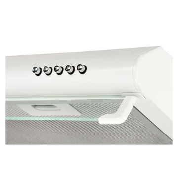 Hota Traditionala Tornado Bona 20 (60) LED, 2 motoare, latime 60 cm, absorbtie 560 m3/ora, filtru anti-grasimi aluminiu 5 straturi, Alb - Img 2