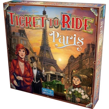 Joc Asmodee - Ticket to Ride Paris, lb. engleza - Img 3