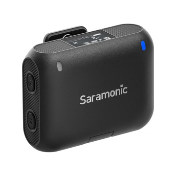 Kit microfon wireless Saramonic Blink500B2+ 2TX+RX2.4 GHz, display OLED, carcasa incarcare, 1250mAh - Img 6