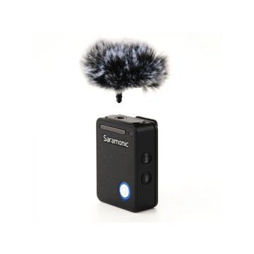 Kit microfon wireless Saramonic Ultra 01 (2TX+RX)ClearVoice, IPX5, 2 x magn. microf., negru - Img 4