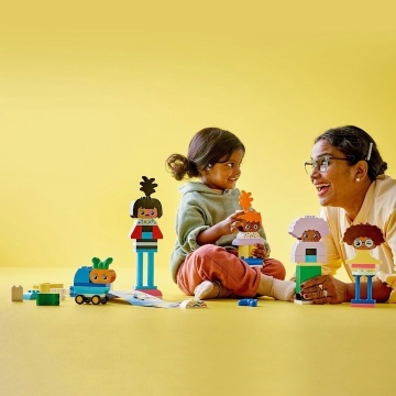LEGO® DUPLO® - Oameni construibili cu emotii mari 10423, 71 piese, 3 ani+ - Img 5