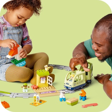 LEGO® DUPLO - Tren de aventura interactiv 10427, 57 piese - Img 7