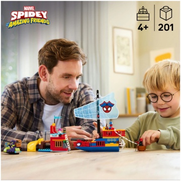 LEGO® Marvel - Corabia de pirati a echipei lui Spidey 11208, 201 piese - Img 3