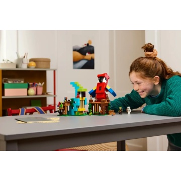 LEGO® Minecraft – The Parrot Houses 21282, 535 Piese, 8 ani+ - Img 5