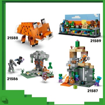 LEGO® Minecraft - Lupta cu Wither 21590, 494 piese - Img 8