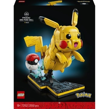 LEGO® Pokémon™ - Pikachu si Poké Ball 72152, 2050 piese - Img 9
