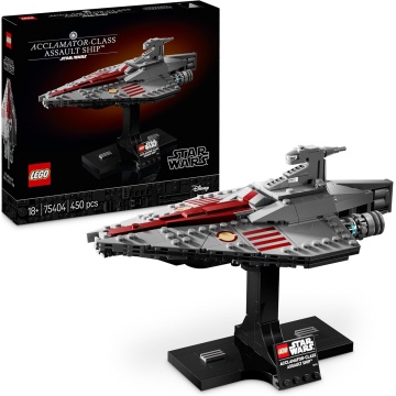 LEGO® Star Wars – Acclamator-Class Assault Ship™ 75404, 450 Piese, 18 ani+ - Img 2