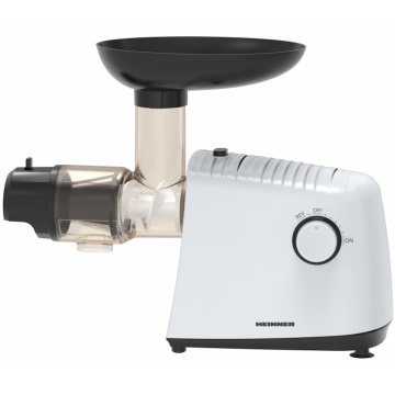 Masina de pasat rosii/fructe moi Heinner PureTomato HTG-LK13WH, 1340 W, Capacitate tocare 34 Kg/h, Buton pornire on/off, Functie reverse, Alb - Img 3