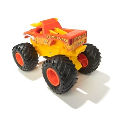 Mașinuță metalică Monster Jam Spin Master - Smash & Bash El Toro Loco 1:64 - Img 3