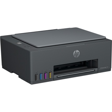 Multifunctional inkjet color CISS HP Smart Tank 581 All-in-One, USB, Wireless, Apple AirPrint, A4, 6.000 de pagini alb-negru sau color, Negru
