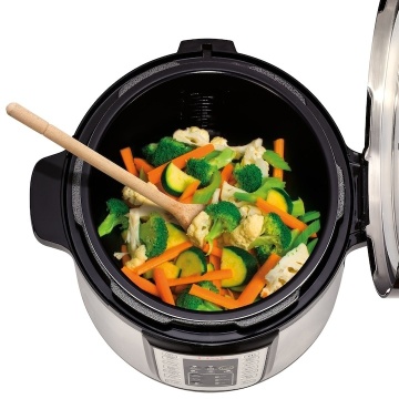 Oala sub presiune electrica Tefal CY505EE0 One Pot, 1200 W, 5.8 L, 25 de programe, pastrare la cald, Negru - Img 13