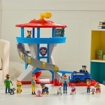 Paw Patrol - Set de joaca Core Lookout Tower, Multicolor, 3 ani+ - Img 4