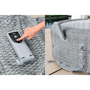Piscina gonflabila Spa, Ø 196 cm, H 71 cm, capacitate 0.98 m³ - Img 3