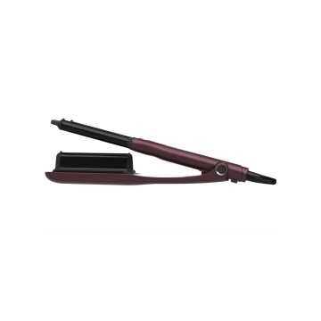 Placa profesionala de ondulat Tesla WVH500BB200 grade, display LED, Timer, Ceramic, Burgundy - Img 4