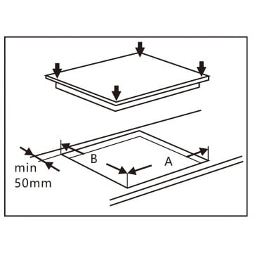Plita incorporabila vitroceramica Samus PSVE-43BMG3 - Img 4