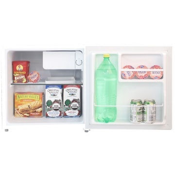 (Resigilat) Frigider minibar cu o usa VIVAX MF-45E, Capacitate 43L, Clasa E, Termostat reglabil, Compartiment gheata, Usa reversibila, Raft de Sticla securizata, Înalțime 49.2 cm, Alb - Img 8