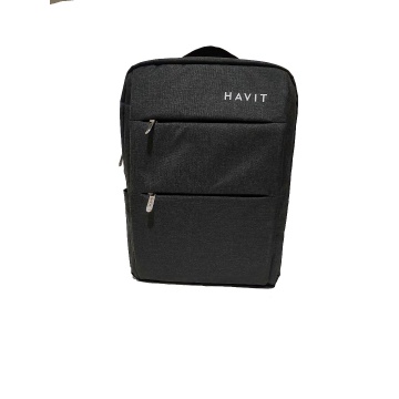 Rucsac Laptop HAVIT H0026, Rezistent la abraziune si rupere, Port USB, 340x120x430 mm, Negru - Img 2