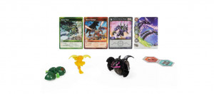 Set 3 figurine Bakugan Evolutions Platinum Power Up, Warrior Whale, Furv, Sledge, Multicolor, 7 cm - Img 2