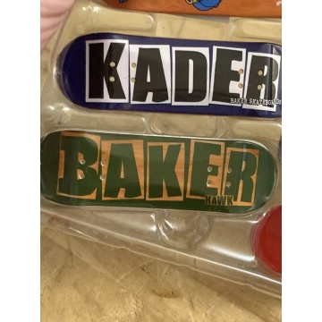 Set 6 mini placi skateboard, Tech Deck, Bonus Pack, Baker - Img 6
