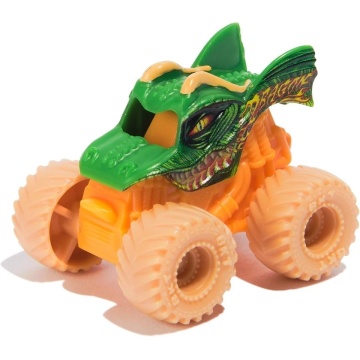 Set de joacă Monster Jam 1:87 Dragon Dungeon of Doom Playset, Mini Jams - Img 5