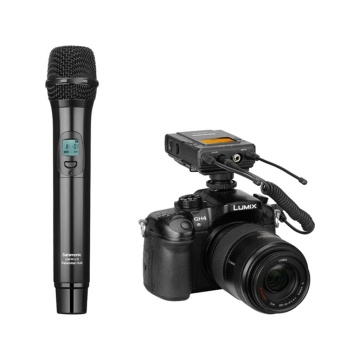 Set microfon wireless Saramonic UwMic9 Kit4Microfon HU9, Negru - Img 8