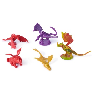 Spin Master -Set de joaca How to train your dragon - Incercarea flacarii, Arena Dragonilor 50 de figurine - Img 4