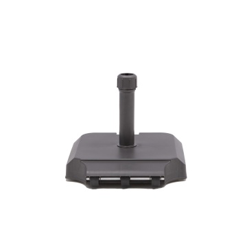 Suport umbrela terasa, cu roti, beton, 39 kg, 54 x 48.50 cm, H 9 cm, negru - Img 2