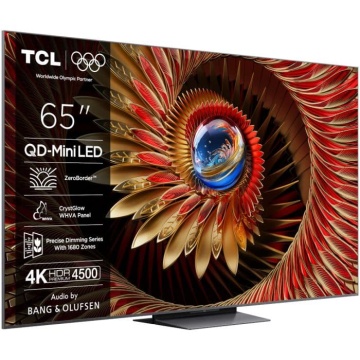 Televizor Mini LED TCL 65Q8C, 164 cm, Google TV, Ultra HD 4K, Clasa D, Negru - Img 5
