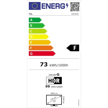 Televizor TCL QLED 55P71K, 139 cm, Smart Google TV, 4K Ultra HD, Clasa F (Model 2025) - Img 17
