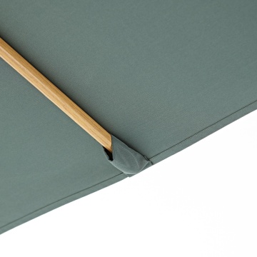Umbrela terasa, aluminiu/poliester, 300 x 194 cm, H 255 cm, verde - Img 7