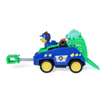 Vehicul de salvare cu figurina, Paw Patrol, Dino Rescue Cruiser, Chase - Img 6