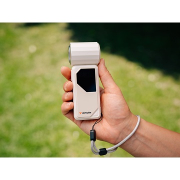 Ventilator portabil Cool'n'Go AirJet W/S VerbatimWhite/Silver, 4000mAh, 20000rpm, LED Display - Img 3