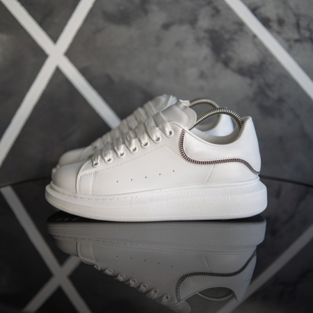 ADIDASI ALEXANDER OVERSIZED ZIPPER FULL-WHITE ABMQ27