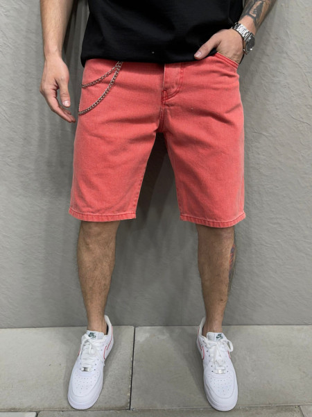 PANTALONI SCURTI MVP CLASIC RED PSAS116(6401)