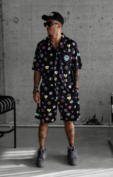 TRENING SAD EMOJI BLACK TRBI1(10938)