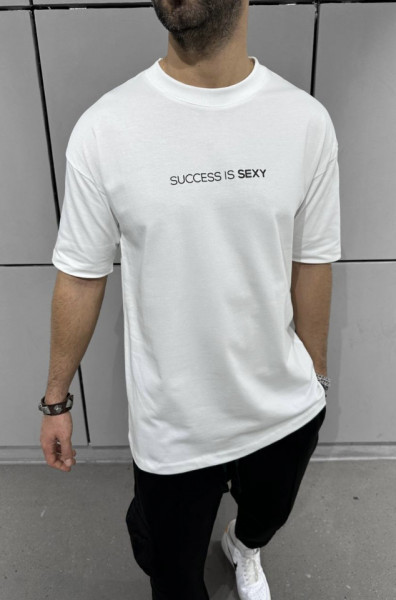 TRICOU SUCCES IS SEXY WHITE TSBL10