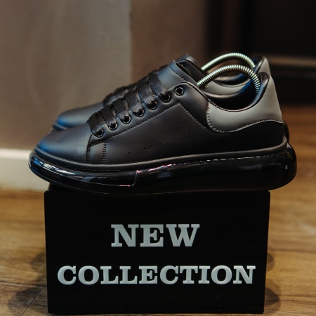 ADIDASI ALEXANDER GLOSSY BLACK-GREY ABMQ17(095-1)