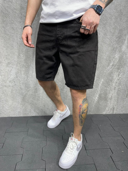 PANTALONI SCURTI CLASIC BLACK PSAS52(8109)