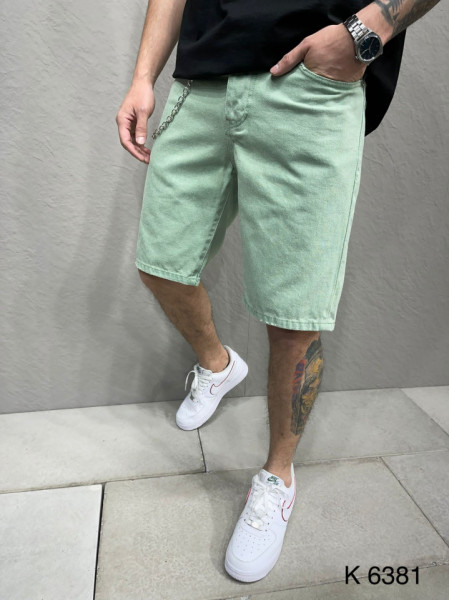 PANTALONI SCURTI MVP CLASIC GREEN PSAS117(6381)