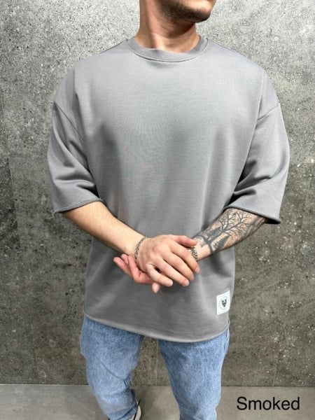 TRICOU CLASIC OVERSIZE SMOKED-ANTHRACITE TSAS453(6049)